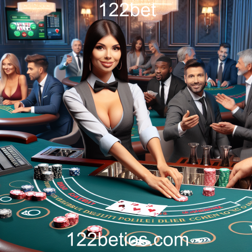 A Emoção do Cassino ao Vivo na 122bet